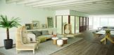 Itzana 2 BDR Beach Villa Living Room - Placencia Real Estate
