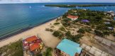 Caribbean Beach Home Aerial 1 - Belize Real Estate