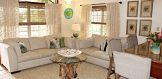 Chabil Mar Unit 19 Living Room - Placencia Real Estate