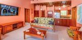 Beachfront Home with Pool Living Room 1 - Belize Real Estate