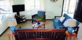 Furnished Beachfront Cabana Living Room - Belize Real Estate