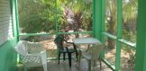 Veranda of Remodeled Home - Placencia Real Estate